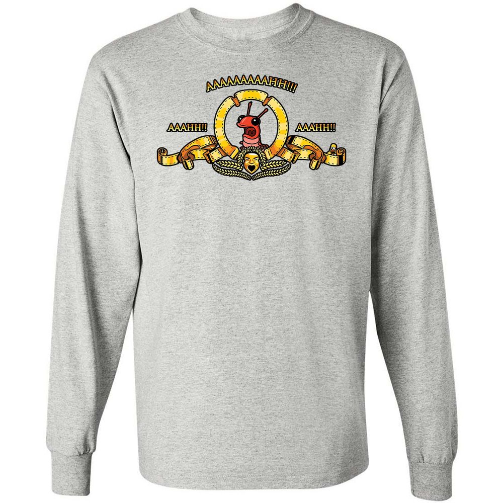 Long Sleeve T-Shirt - 6CEJELJP - Ash - 7