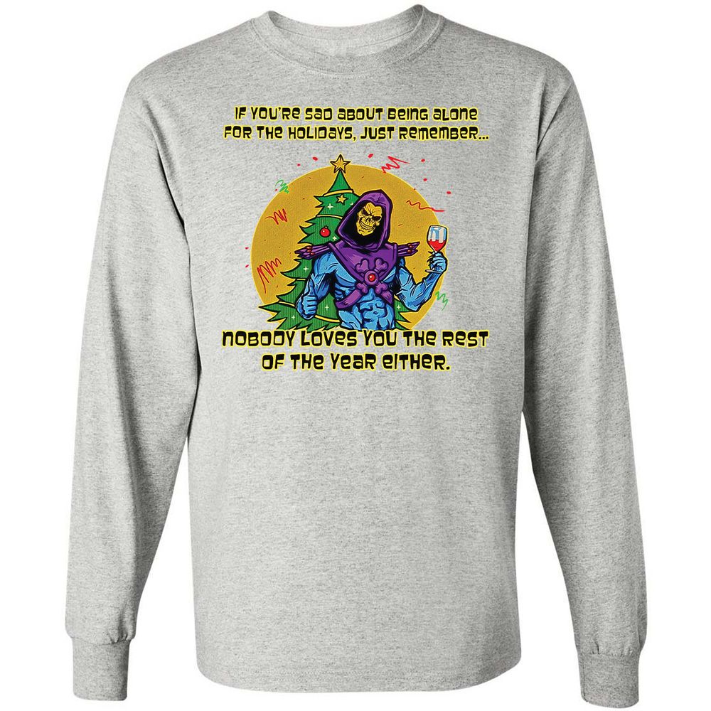 Long Sleeve T-Shirt - 7RRG71P9 - Ash - 7