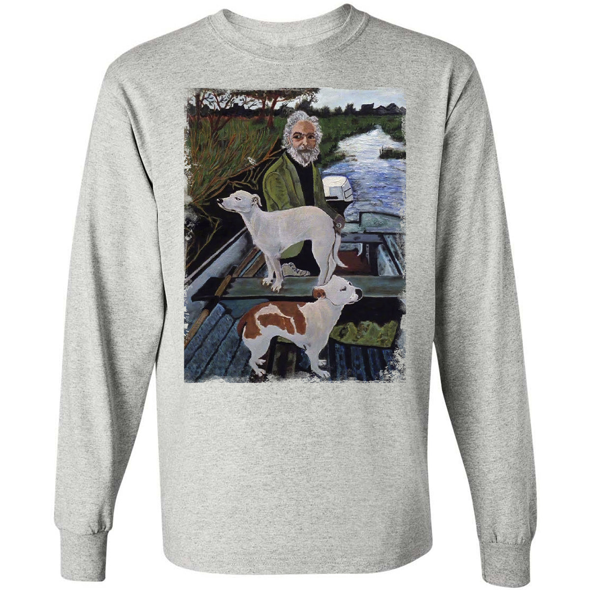 Long Sleeve T-Shirt - FK3TR5C1 - Ash - 7