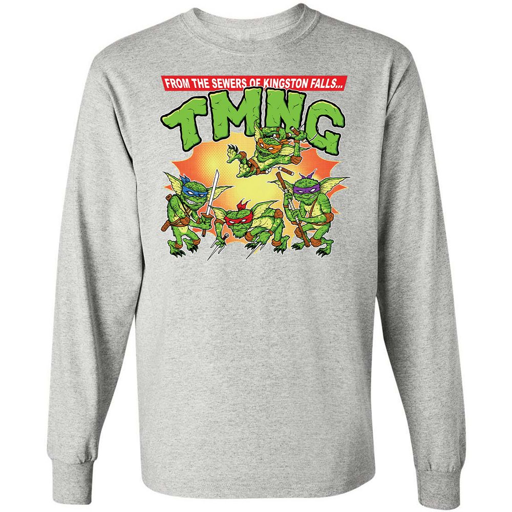 Long Sleeve T-Shirt - N3PEE1GX - Ash - 7