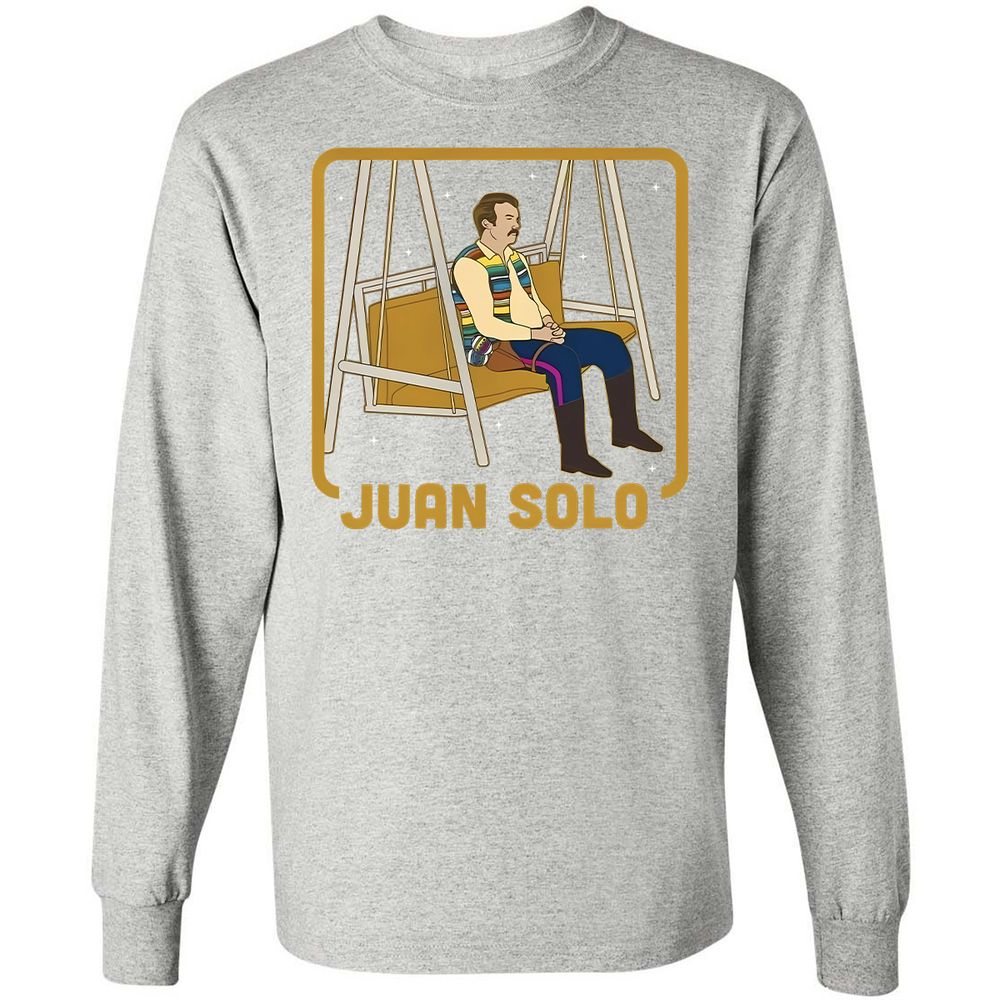 Long Sleeve T-Shirt - T4UP7Z6J - Ash - 7