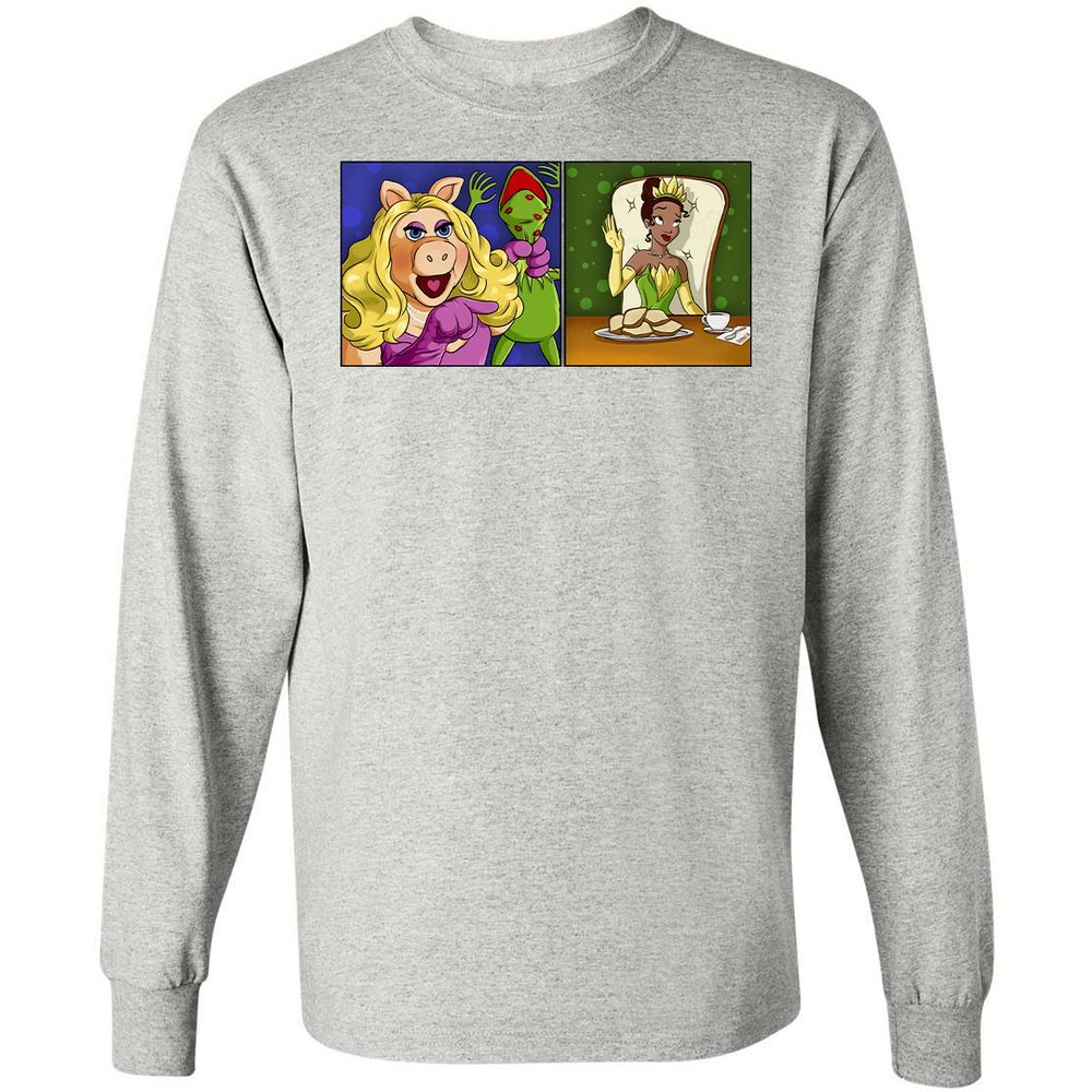 Long Sleeve T-Shirt - 3JU3ZV7D - Ash - 7