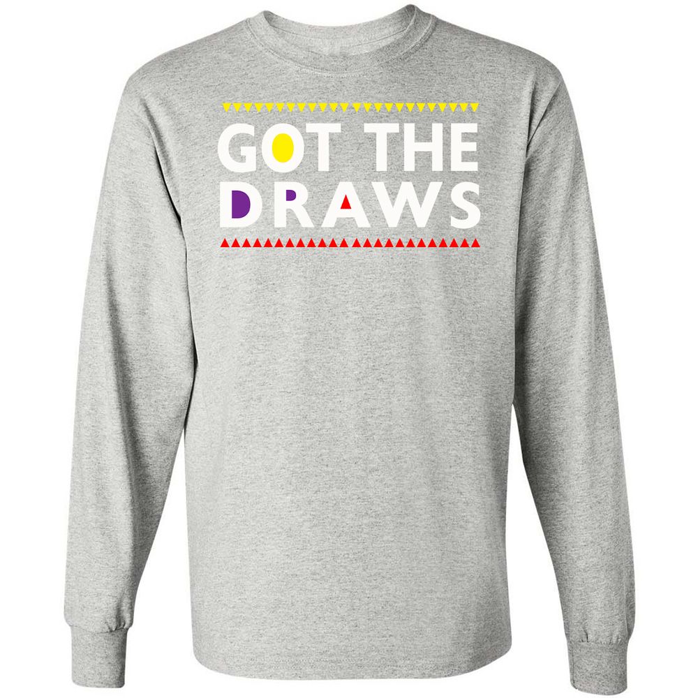 Long Sleeve T-Shirt - GMRHT8WH - Ash - 7