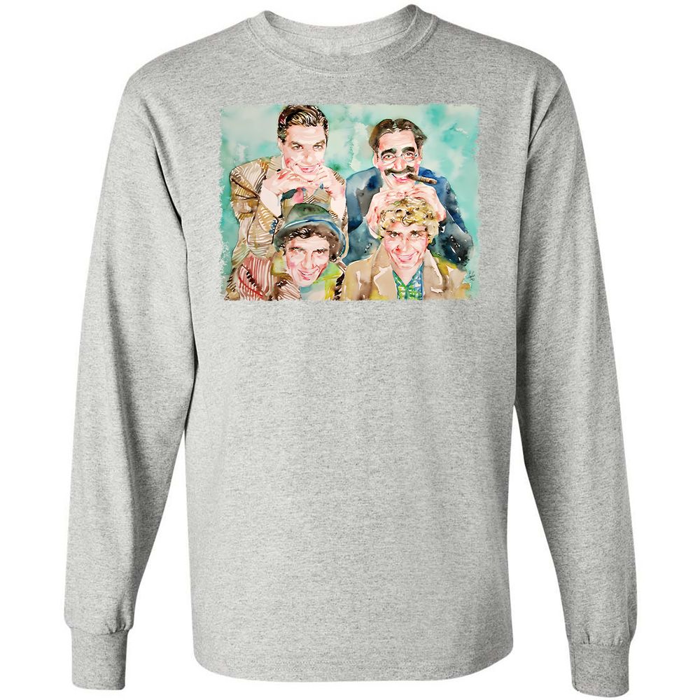 Long Sleeve T-Shirt - 7ZBRRSJX - Ash - 7