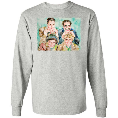 Long Sleeve T-Shirt - 7ZBRRSJX - Ash - 7