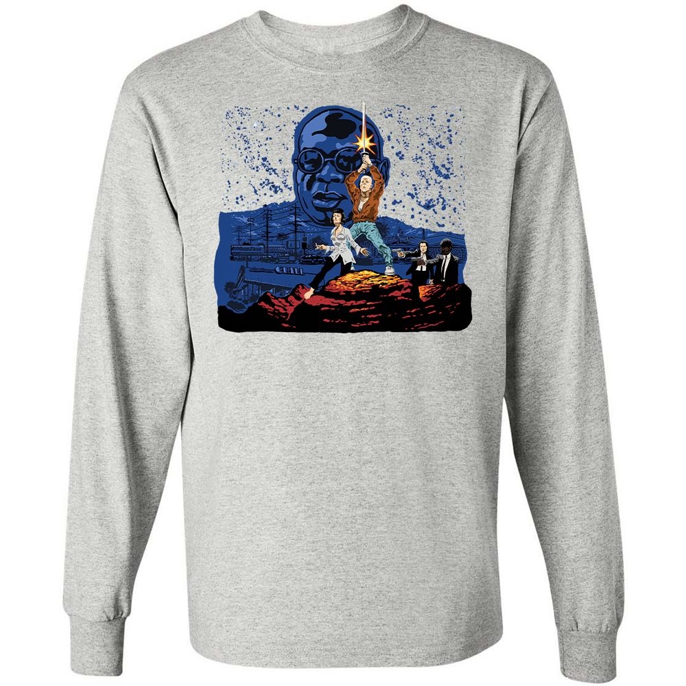 Long Sleeve T-Shirt - 59FX6DPJ - Ash - 7