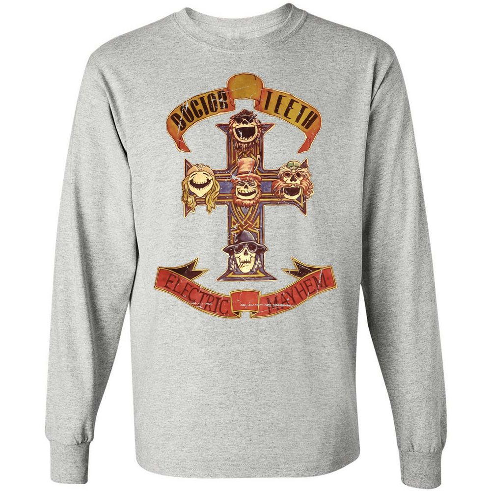 Long Sleeve T-Shirt - NKR28BLF - Ash - 7