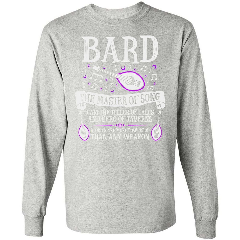 Long Sleeve T-Shirt - UM99ZAVQ - Ash - 7