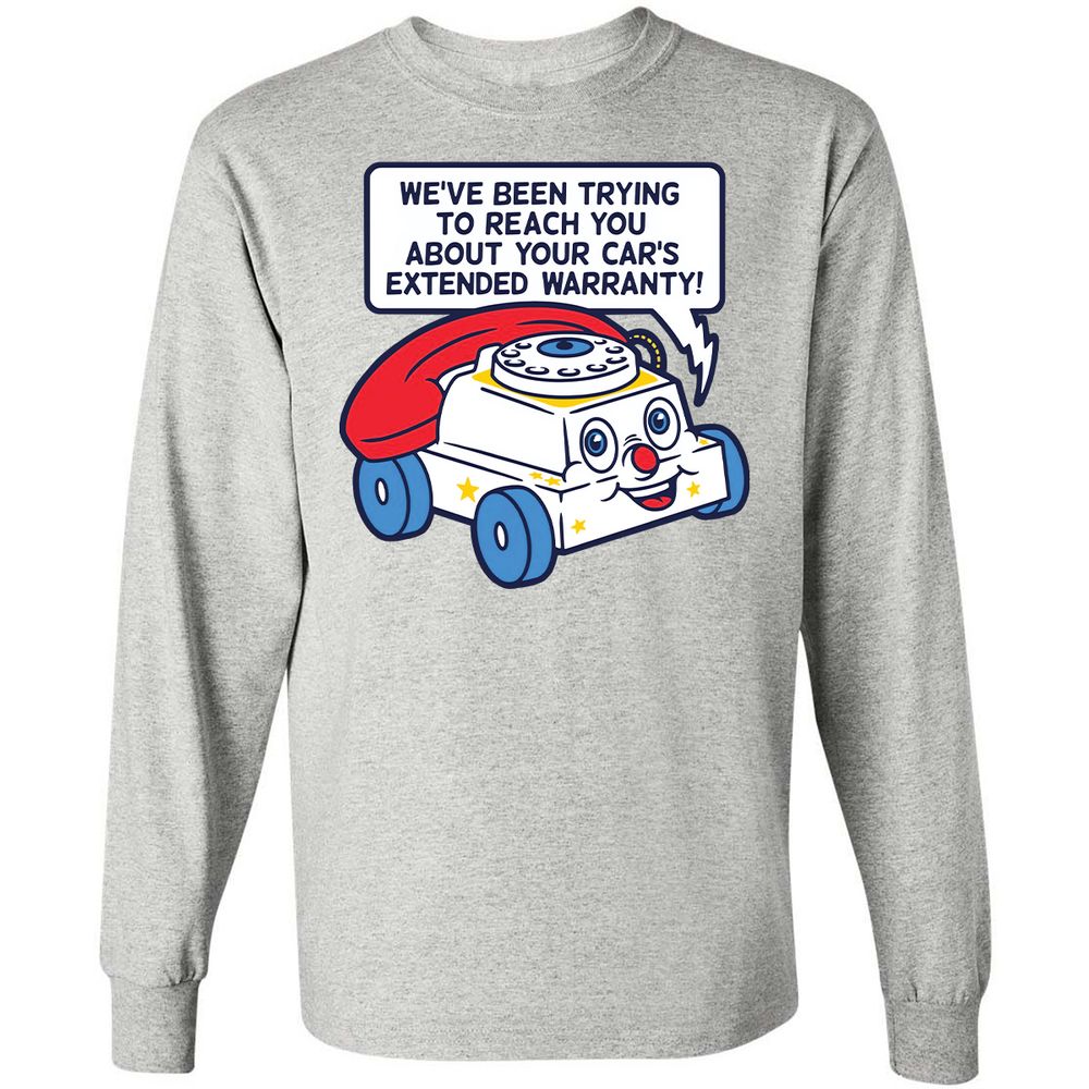 Long Sleeve T-Shirt - 3A6XRZ7G - Ash - 7