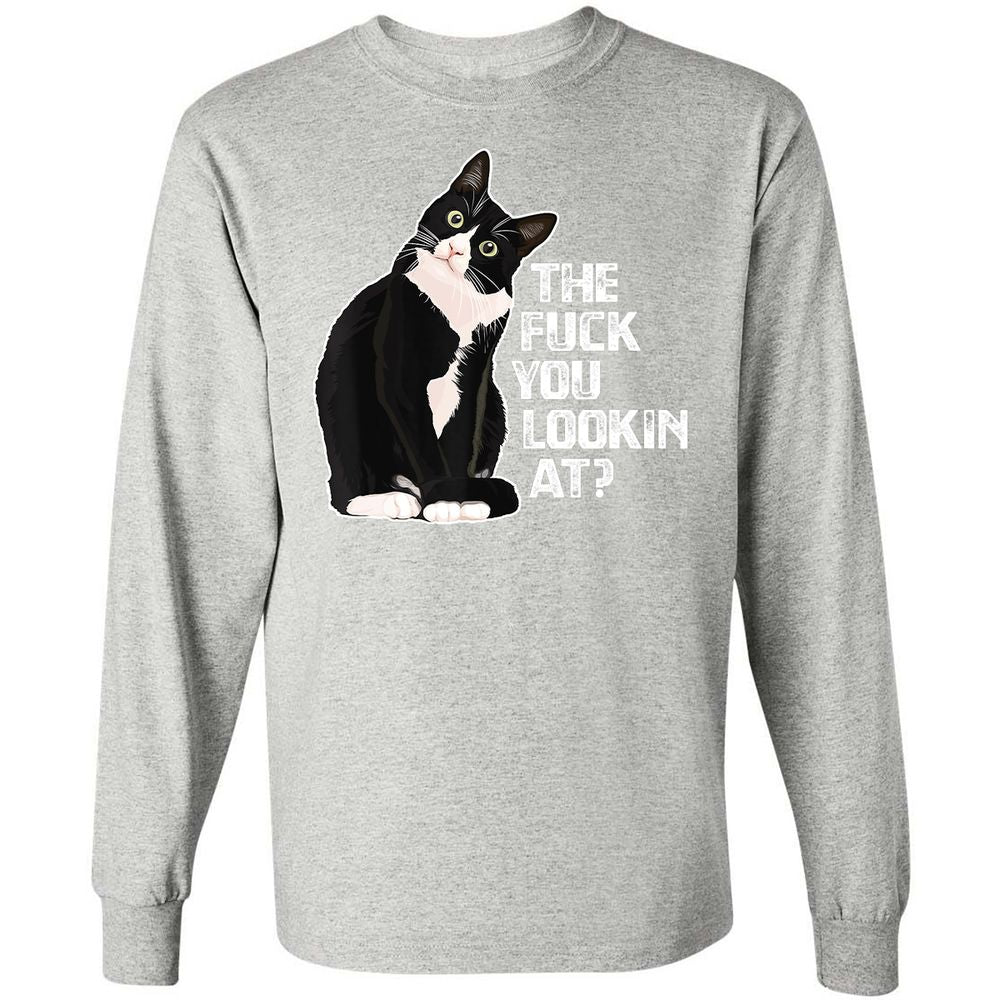 Long Sleeve T-Shirt - XT5XZS7T - Ash - 7