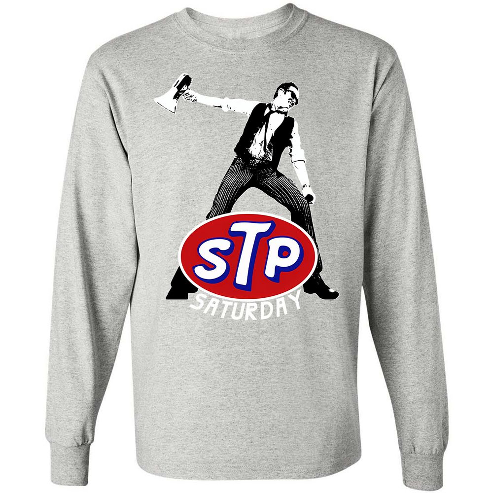 Long Sleeve T-Shirt - 2QVGMJLV - Ash - 7