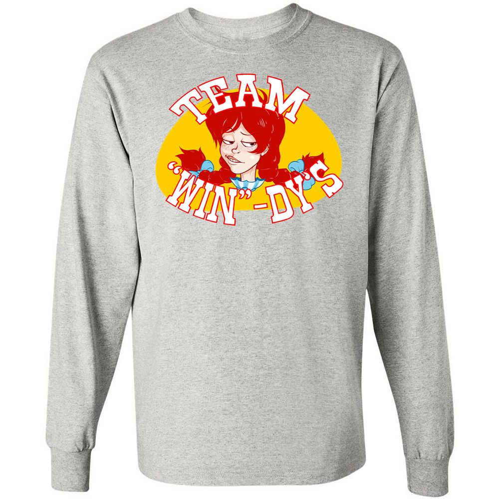 Long Sleeve T-Shirt - HM26YLZ6 - Ash - 7