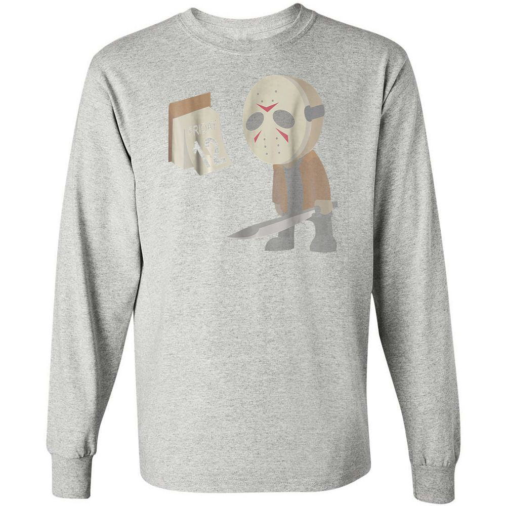 Long Sleeve T-Shirt - 81MVWXVT - Ash - 7