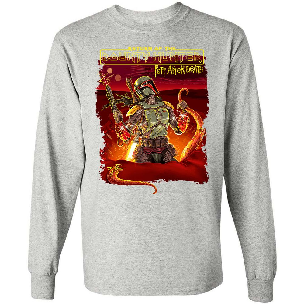 Long Sleeve T-Shirt - ZDDH9M9G - Ash - 7