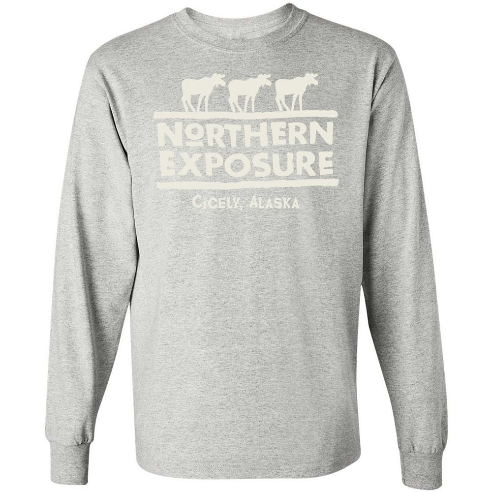 Long Sleeve T-Shirt - 5GCQRB23 - Ash - 7