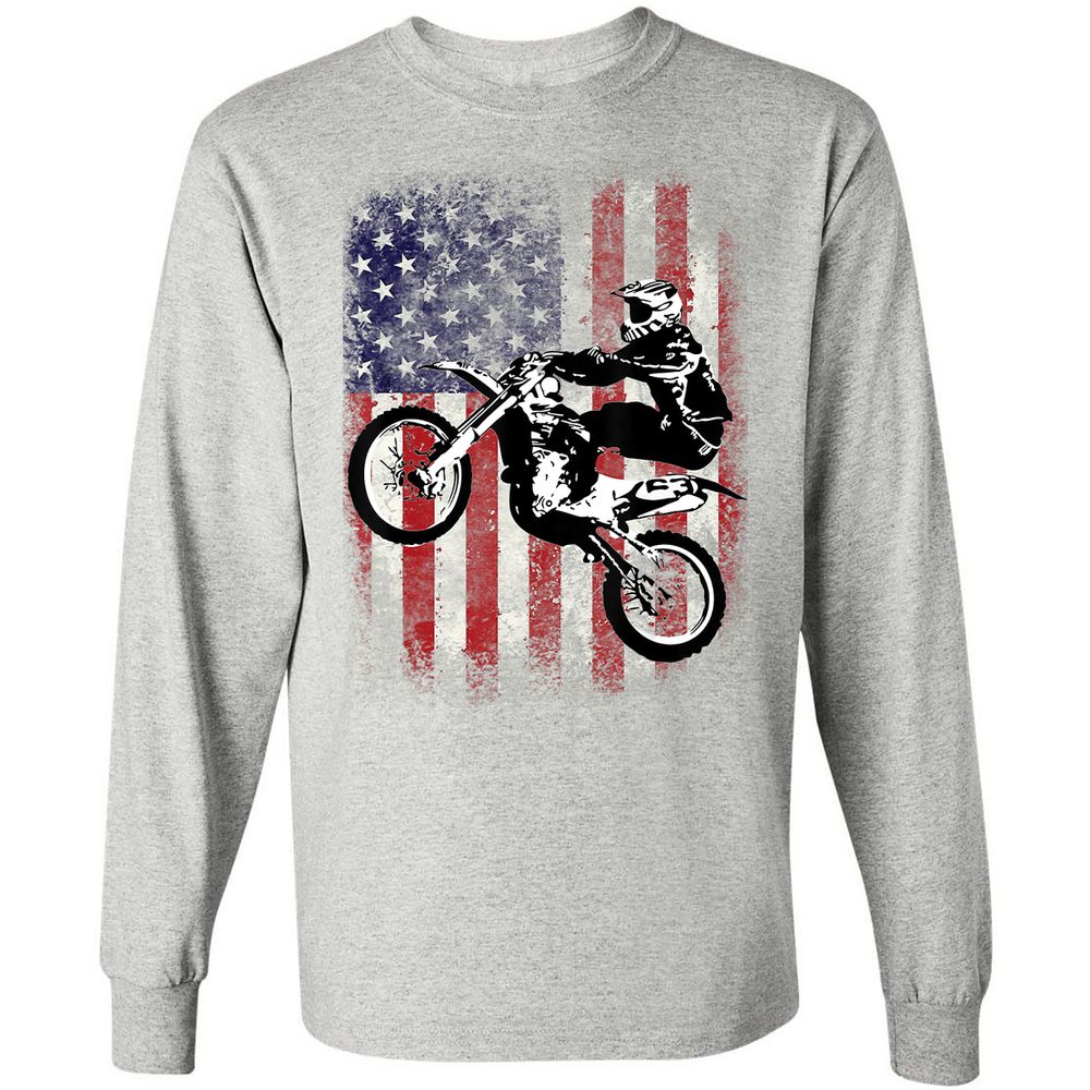 Long Sleeve T-Shirt - CQQT68G8 - Ash - 7