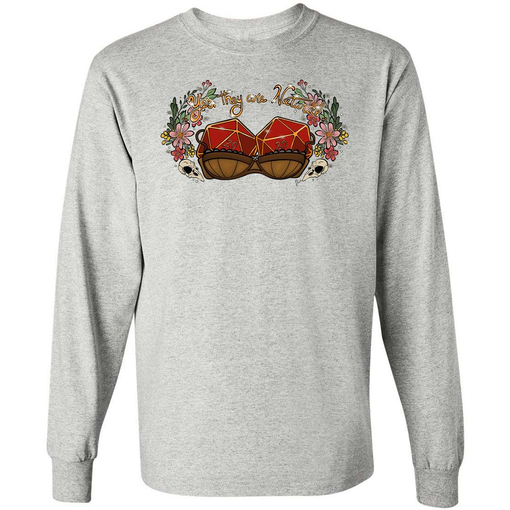 Long Sleeve T-Shirt - LGPCRN5R - Ash - 7