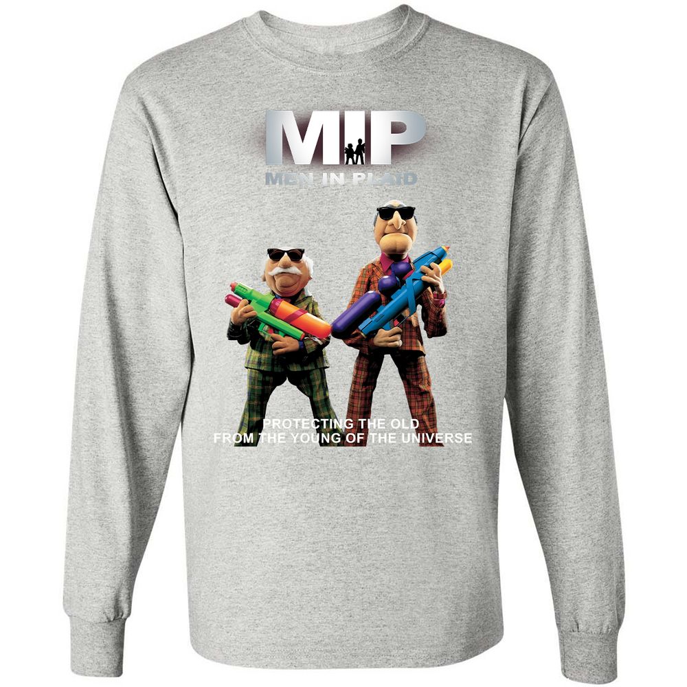 Long Sleeve T-Shirt - PZ1JYHWE - Ash - 7