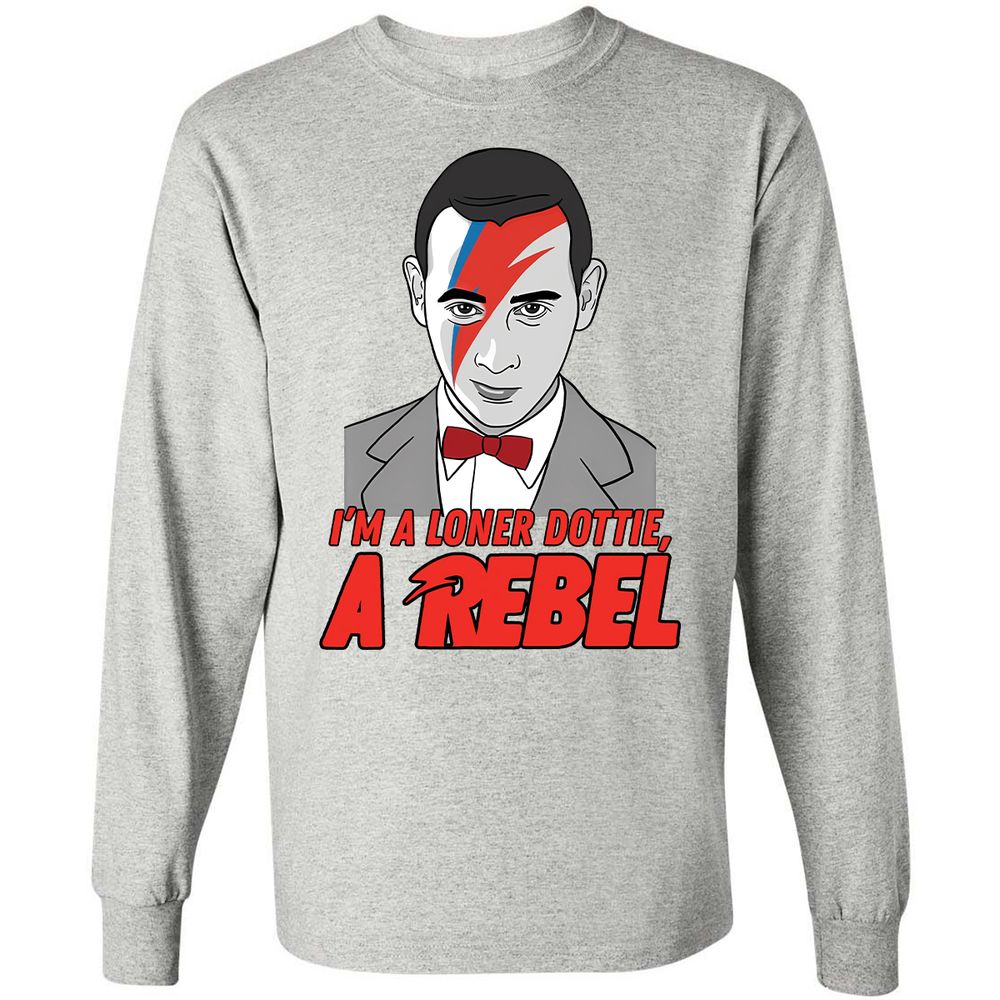 Long Sleeve T-Shirt - 5A2NTTQG - Ash - 7