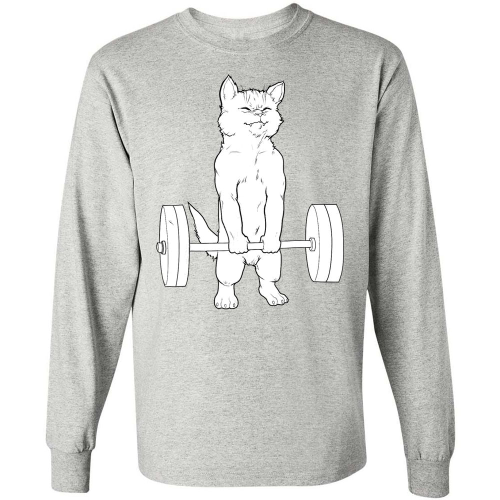 Long Sleeve T-Shirt - X4AWUGHD - Ash - 7