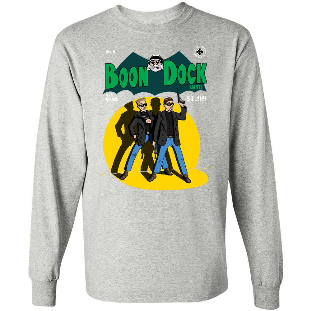 Long Sleeve T-Shirt - DLL8WW6J - Ash - 7