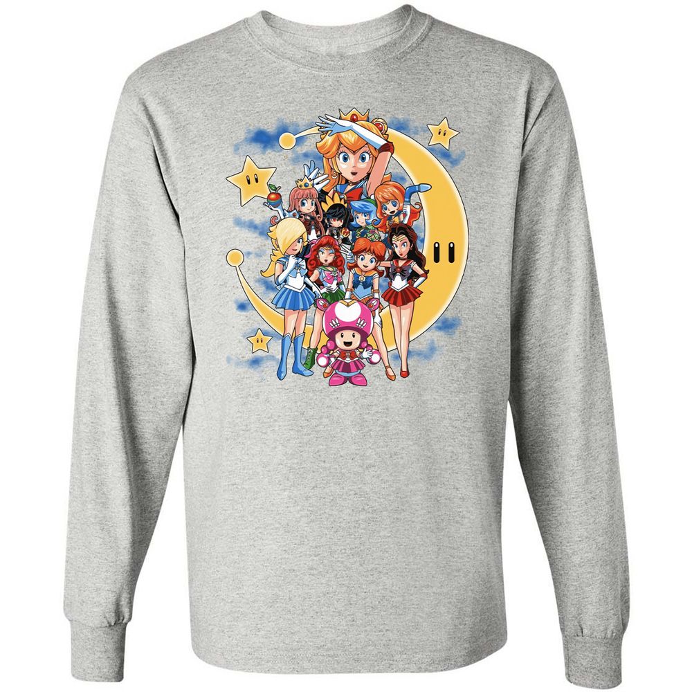Long Sleeve T-Shirt - XXXUH8LW - Ash - 7