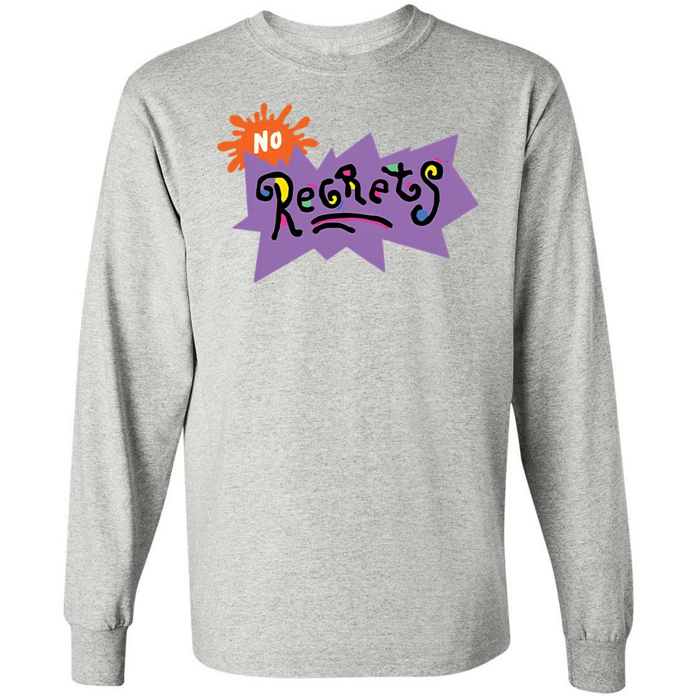 Long Sleeve T-Shirt - XTL9ANGD - Ash - 7