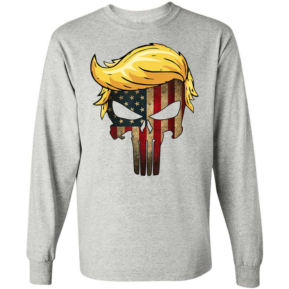 Long Sleeve T-Shirt - J7WH6RMP - Ash - 7