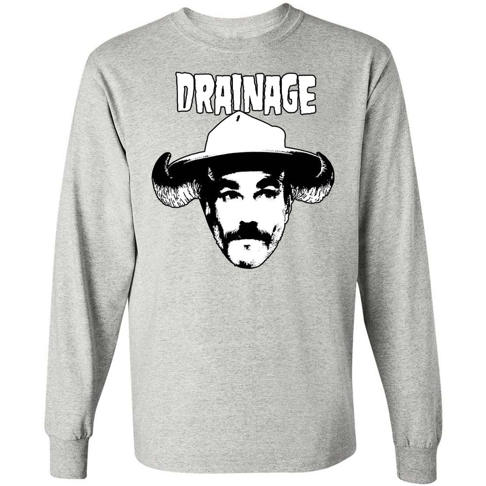 Long Sleeve T-Shirt - HY5972RY - Ash - 7