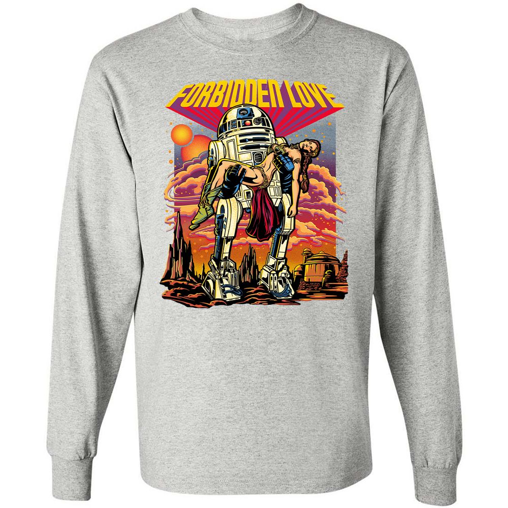 Long Sleeve T-Shirt - WRZ1HTYE - Ash - 7