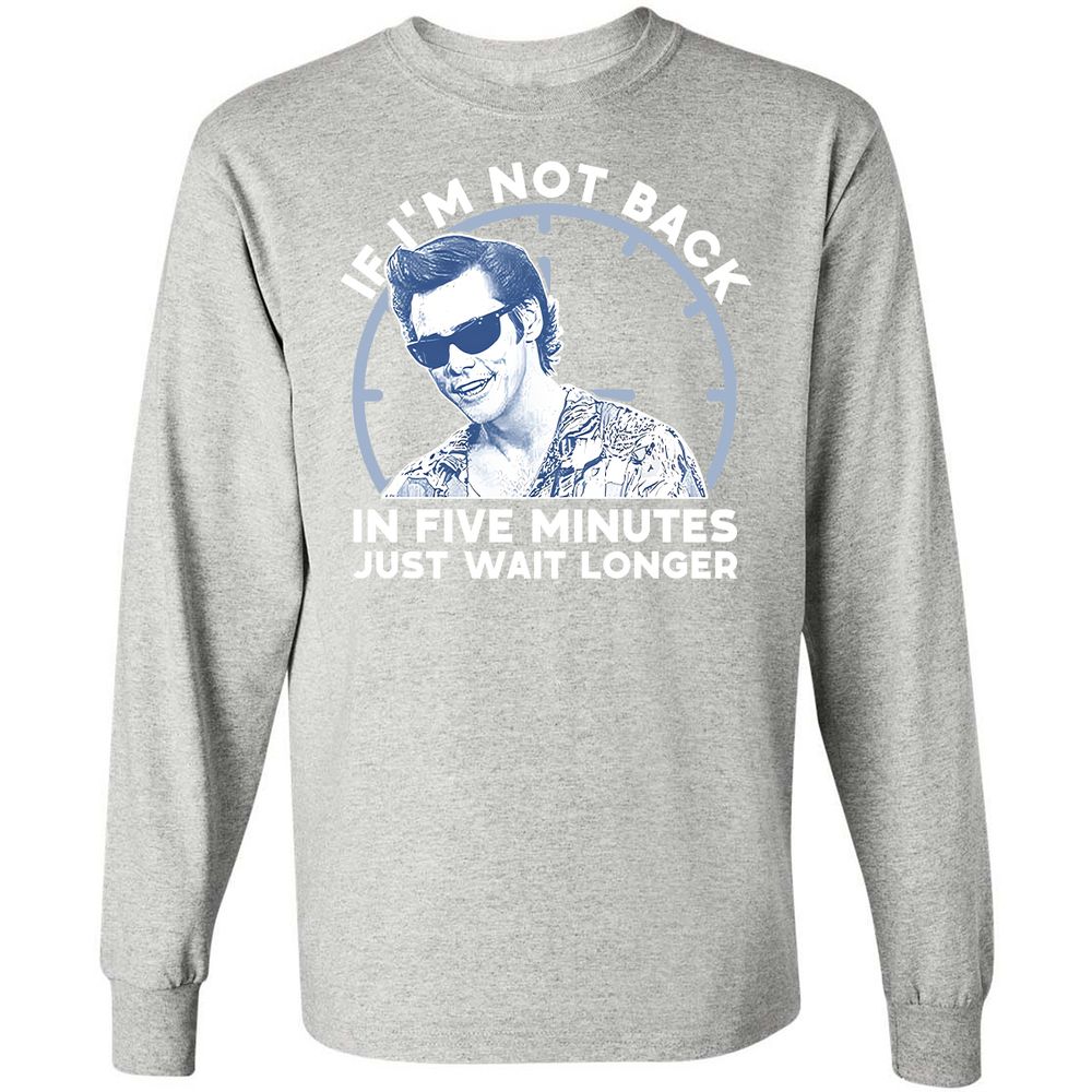 Long Sleeve T-Shirt - SS3TGQN1 - Ash - 7