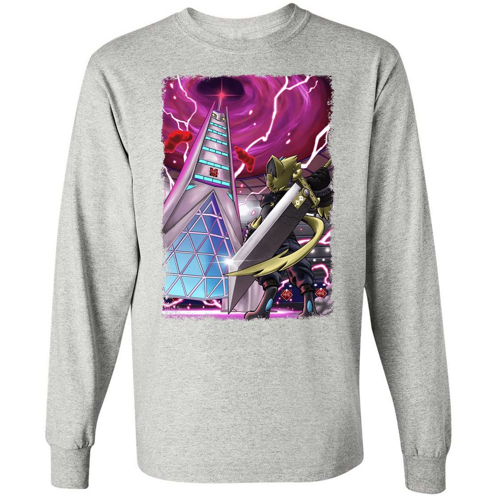 Long Sleeve T-Shirt - 1X5QNJA1 - Ash - 7