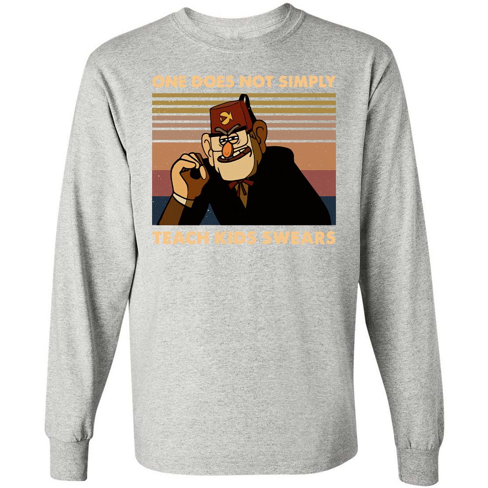 Long Sleeve T-Shirt - Q5MFWP4B - Ash - 7