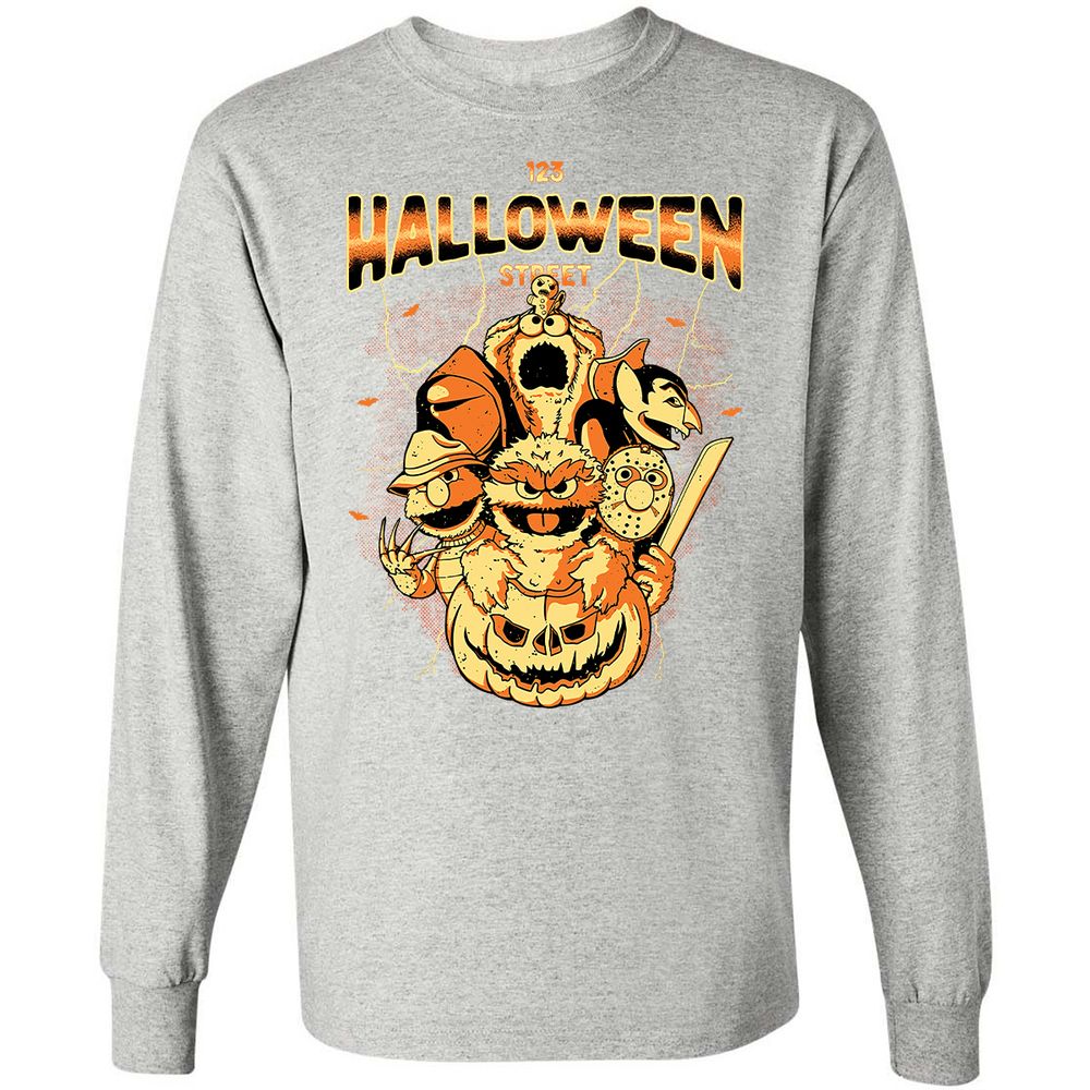 Long Sleeve T-Shirt - KHDDHCUL - Ash - 7