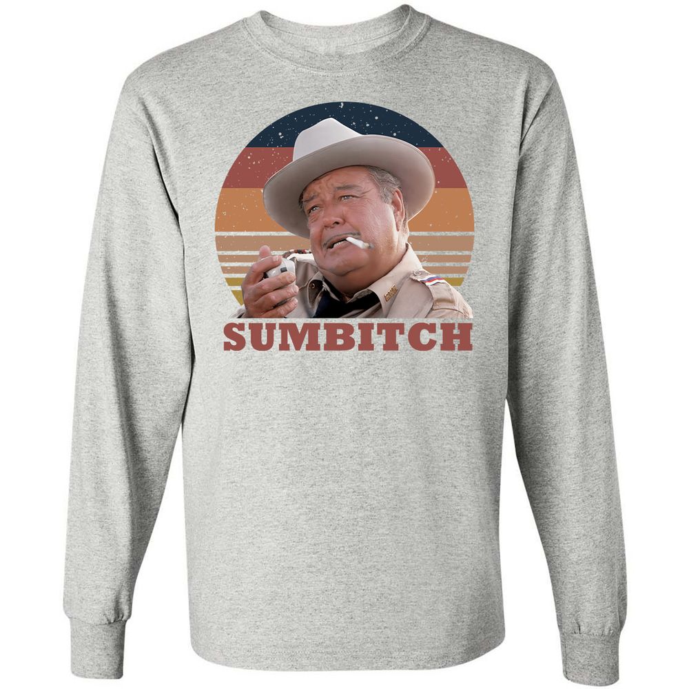 Long Sleeve T-Shirt - EBGUD7CL - Ash - 7