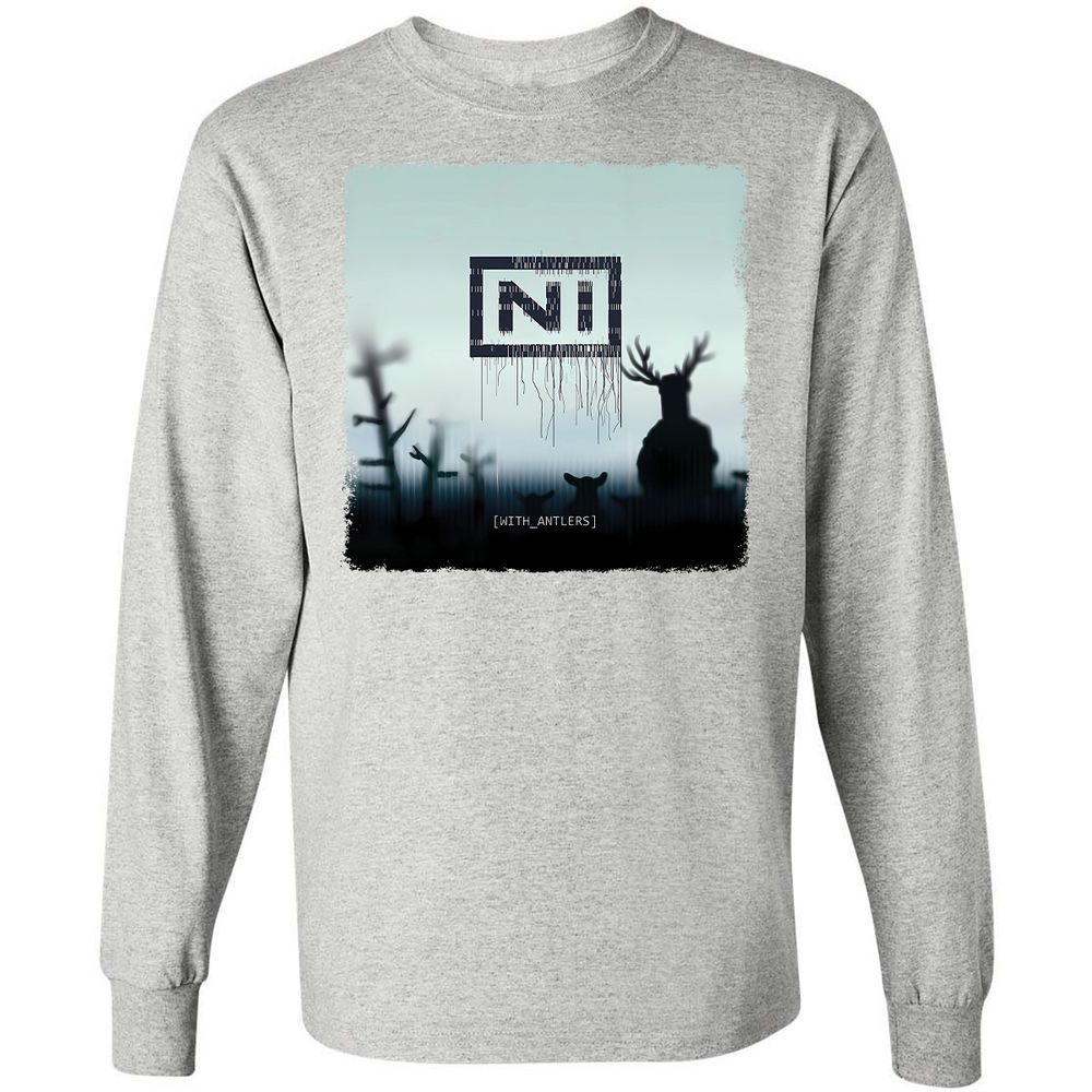 Long Sleeve T-Shirt - VUP1Y71Q - Ash - 7