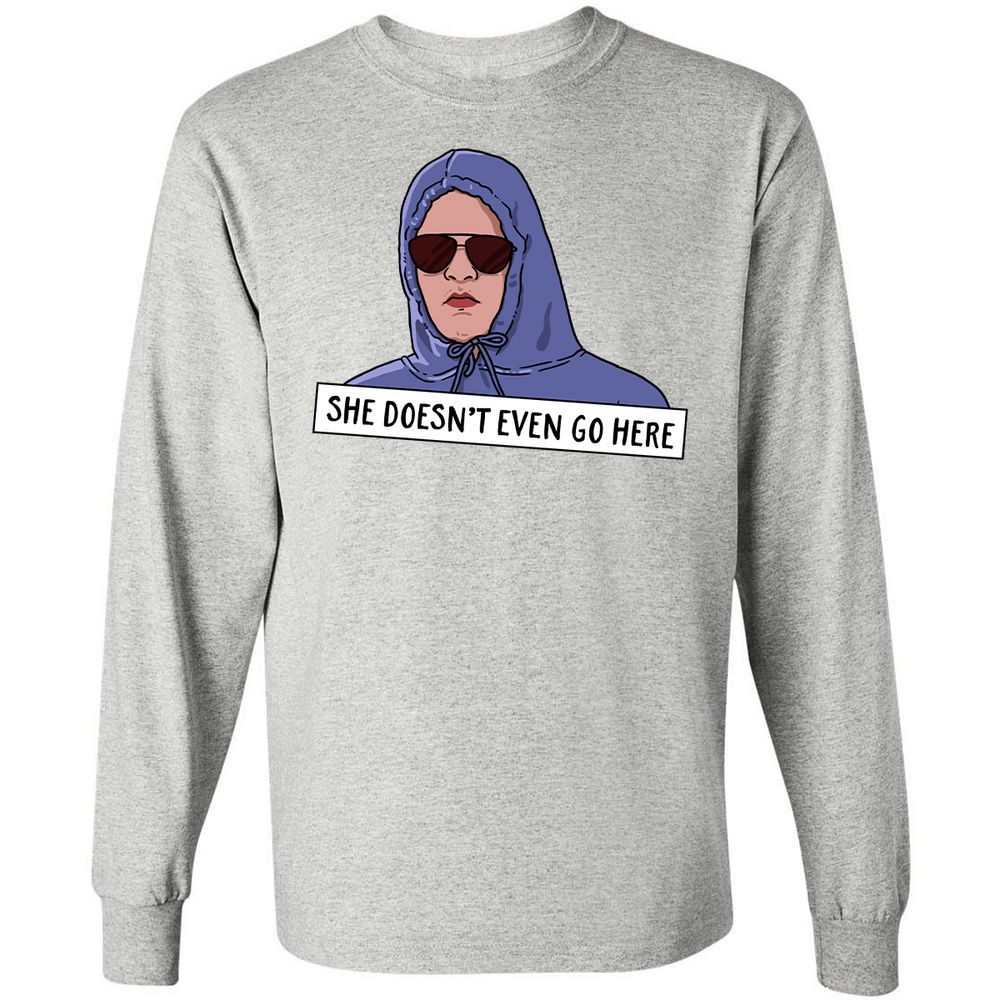 Long Sleeve T-Shirt - H4DU8SNT - Ash - 7