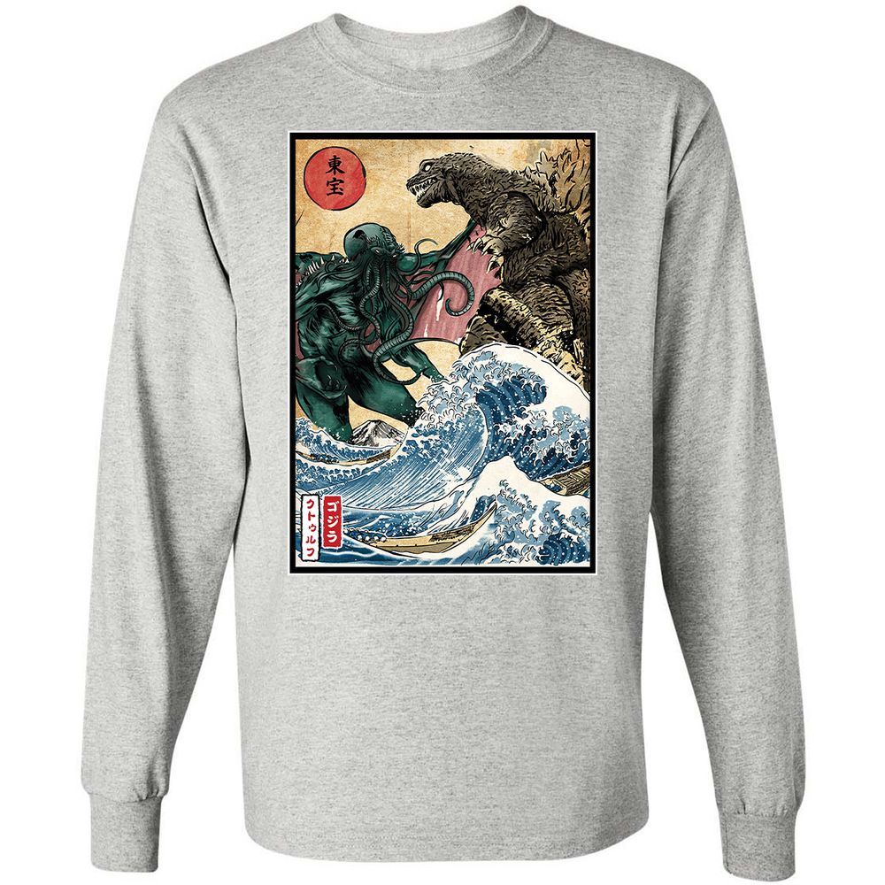 Long Sleeve T-Shirt - PUCBN24H - Ash - 7