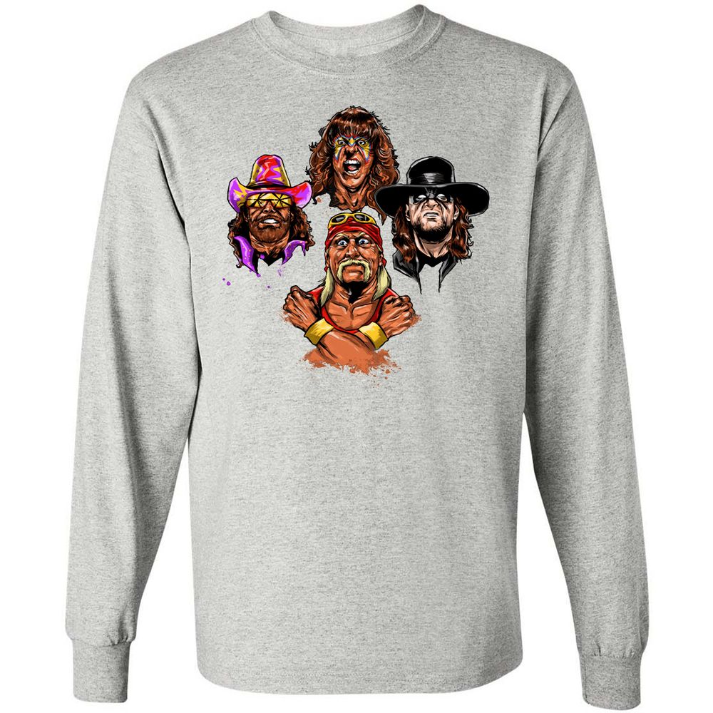 Long Sleeve T-Shirt - HWKATYDF - Ash - 7