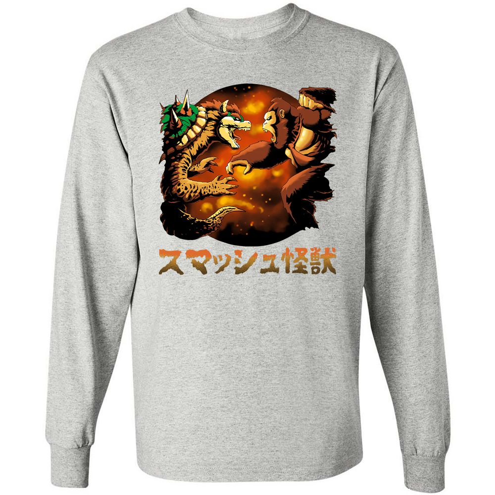 Long Sleeve T-Shirt - ALLLF2QP - Ash - 7