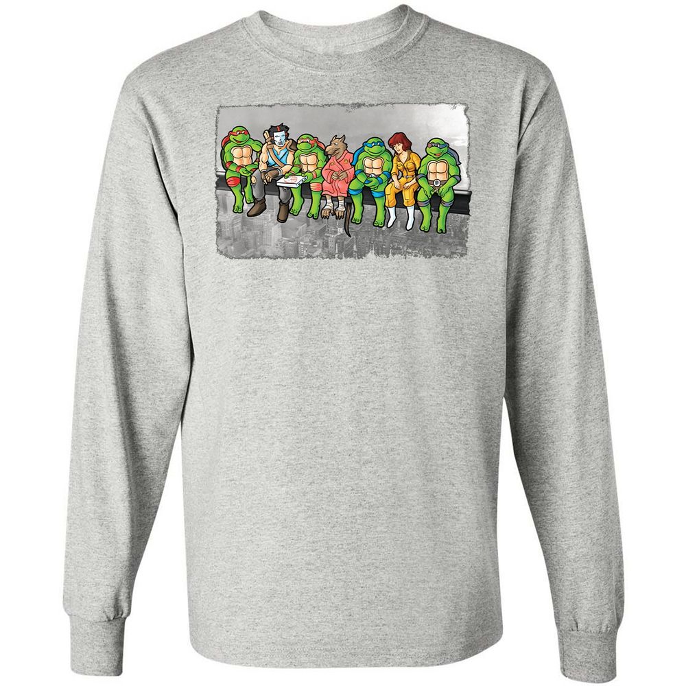 Long Sleeve T-Shirt - L1SDQA1T - Ash - 7