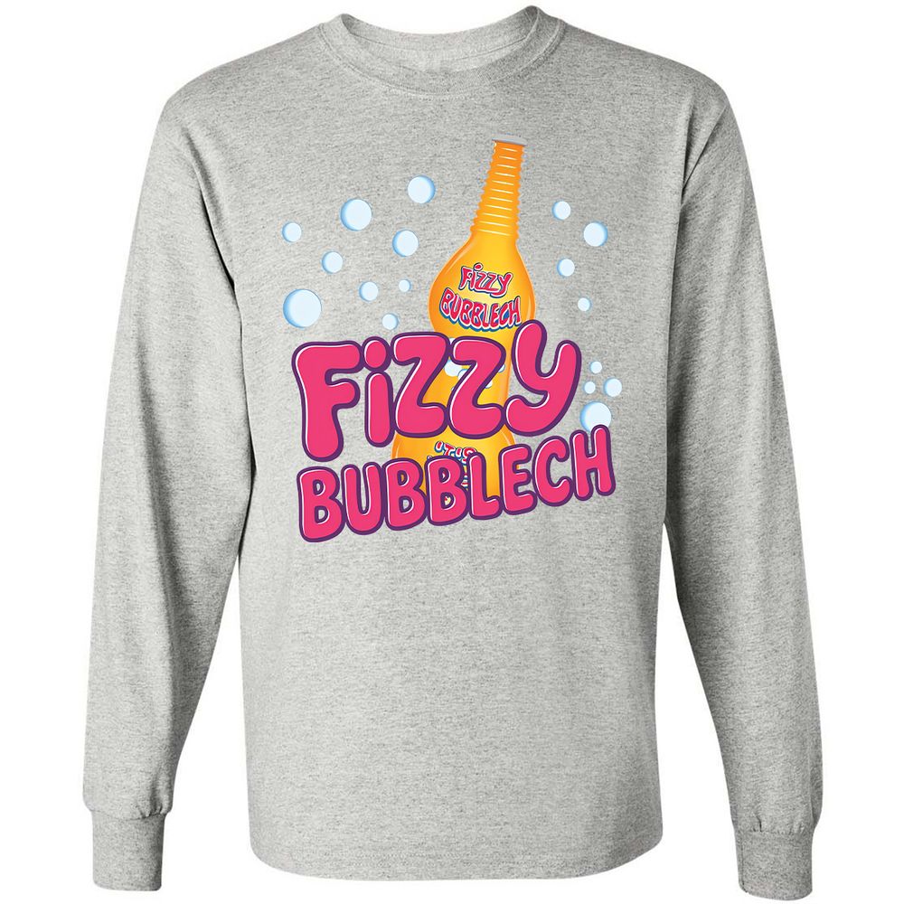 Long Sleeve T-Shirt - UHUDWKV5 - Ash - 7