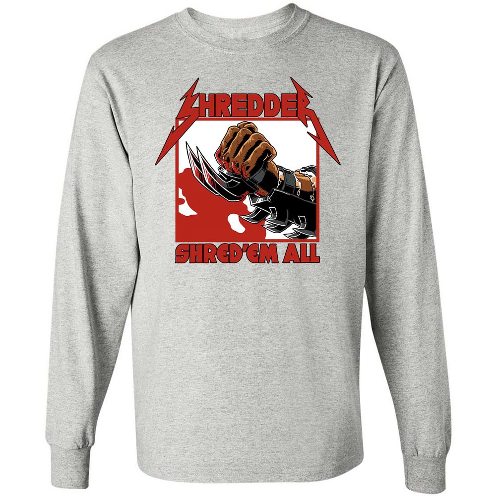 Long Sleeve T-Shirt - ZYD9HG3C - Ash - 7