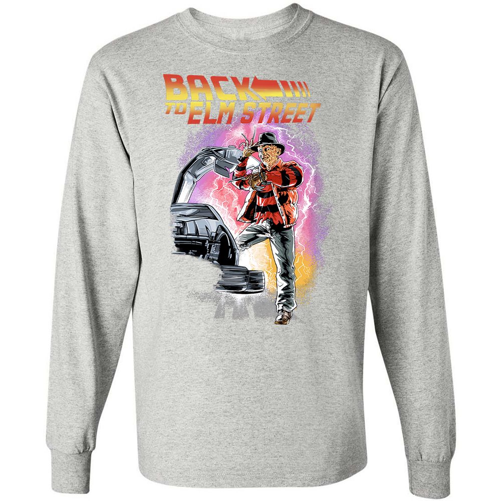 Long Sleeve T-Shirt - T7QL9NPA - Ash - 7