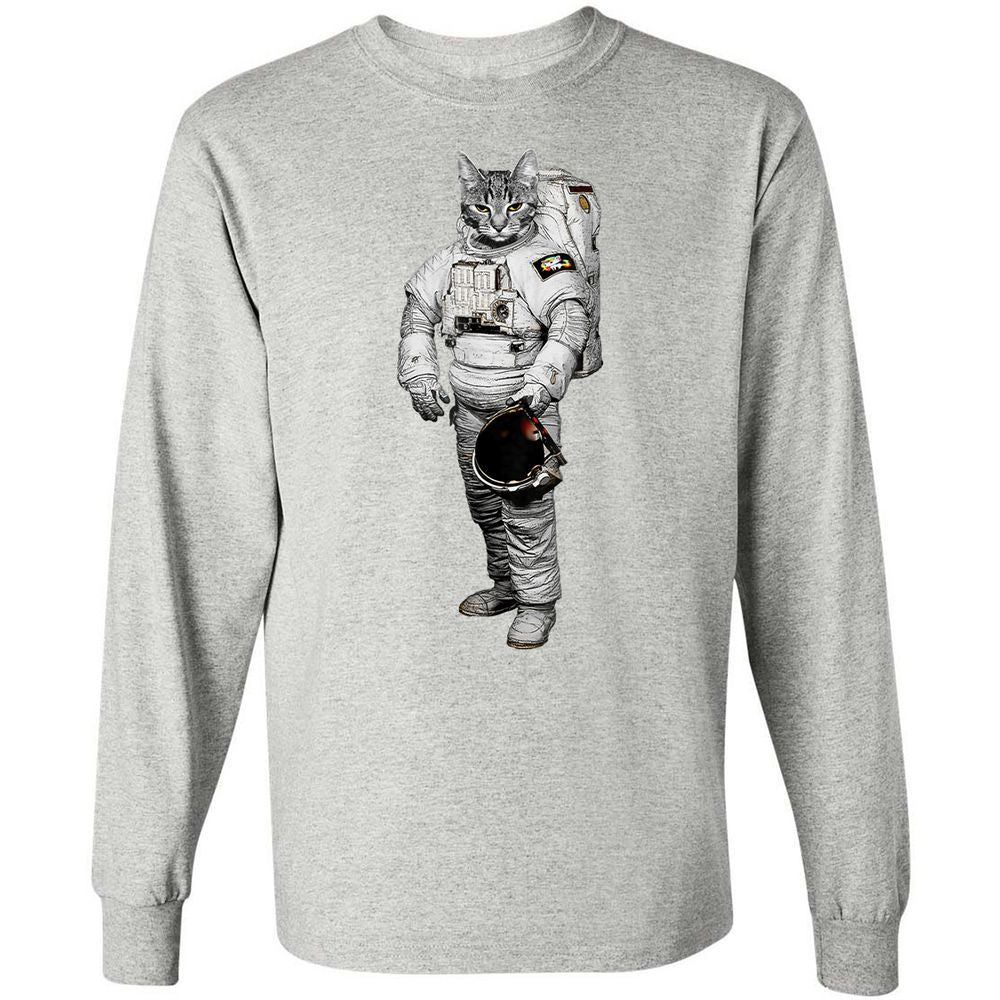 Long Sleeve T-Shirt - PRR7HJ2M - Ash - 7