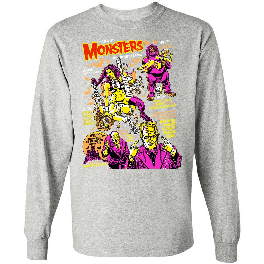 Long Sleeve T-Shirt - 77TL4MBJ - Ash - 7