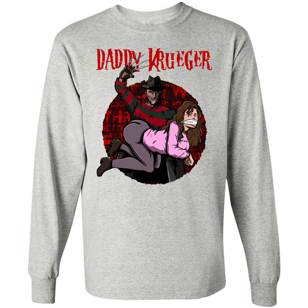 Long Sleeve T-Shirt - ADZH8GLK - Ash - 7