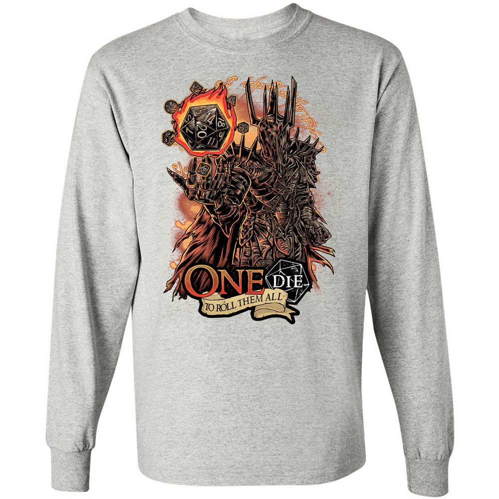 Long Sleeve T-Shirt - REQHNZBH - Ash - 7