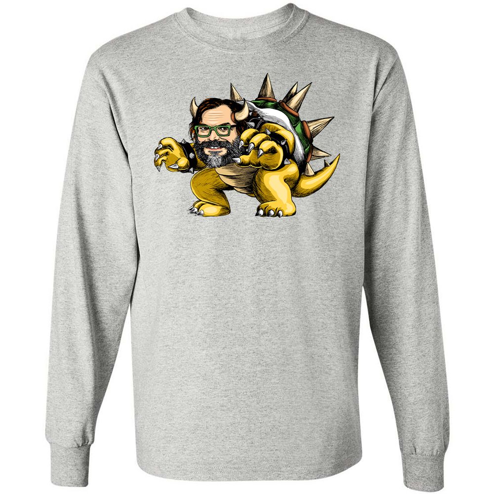 Long Sleeve T-Shirt - P1LYX4S2 - Ash - 7