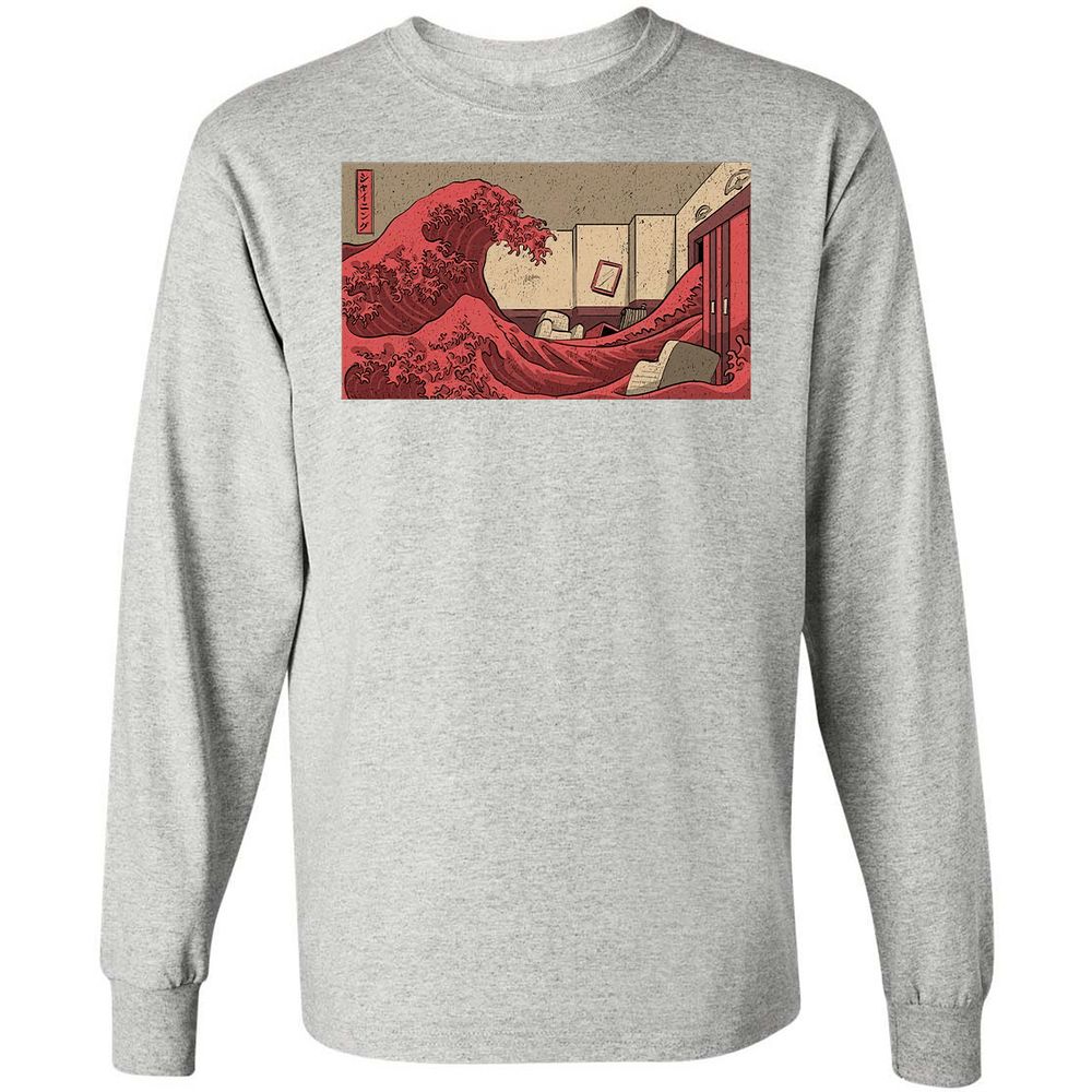 Long Sleeve T-Shirt - HZ7428UH - Ash - 7